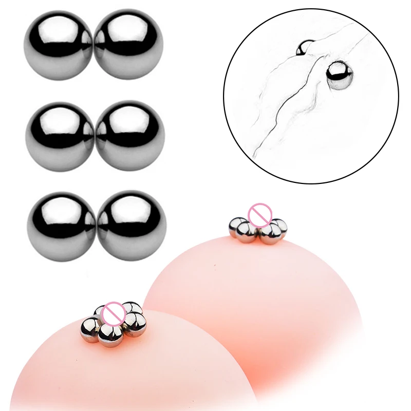 Мощный магнитный зажим для сосков взрослых большой фаллоимитатор стимуляция