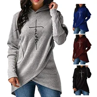 hoodies oversized autumn winter women irregular hem hoodie sweatshirt cross embroidery pullover %d1%82%d0%be%d0%bb%d1%81%d1%82%d0%be%d0%b2%d0%ba%d0%b0 ropa de mujer 2020