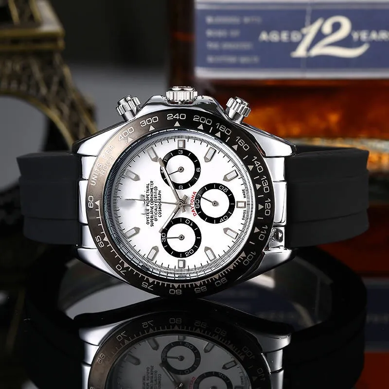 

2021 new high-end men's business machine ring watch men's top brand watch chronograph AAA fashion gift Montre Homme