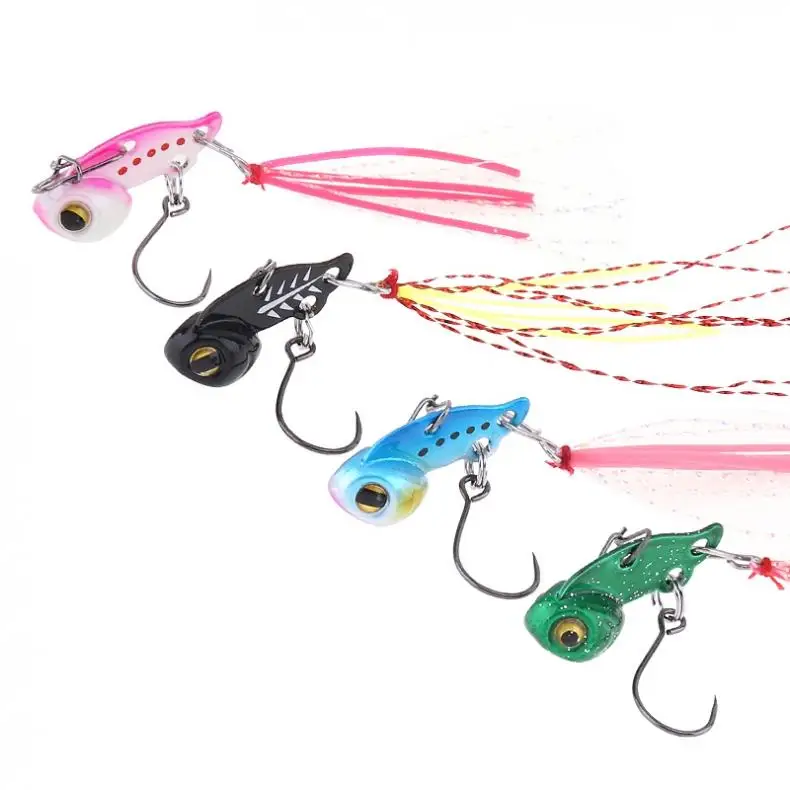 Миниатюрная свинцовая медная металлическая Рыболовная Приманка VIB 3g жесткая