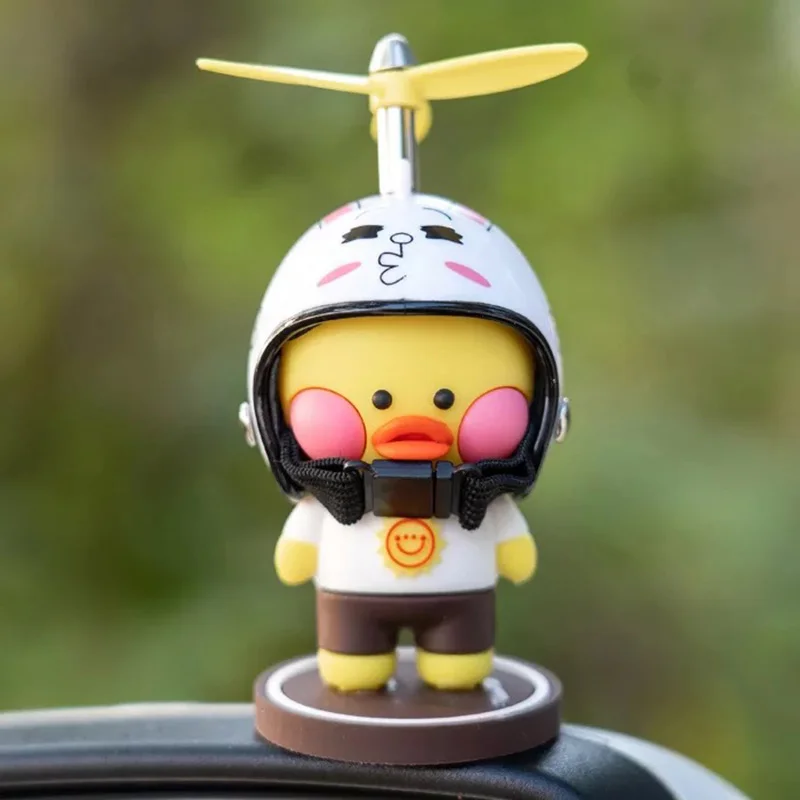 

Car Decoration Cartoon Detachable Helmet Duck Interior Accessories Ornament for Car Center Console Dashboard C44