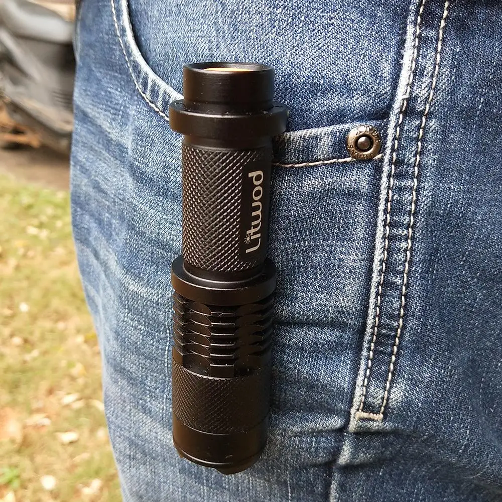 LED UV395 Flashlight Ultraviolet Torch With Zoom Function Mini Black Pen Light Lamp Pet Urine Stains Detector Scorpion Hunting |