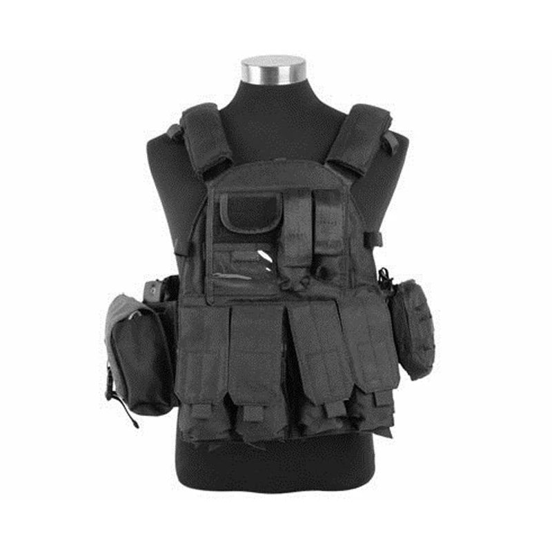 Lbt 6094 нейлоновый военный тактический жилет 800d армейский с печатью защитный для