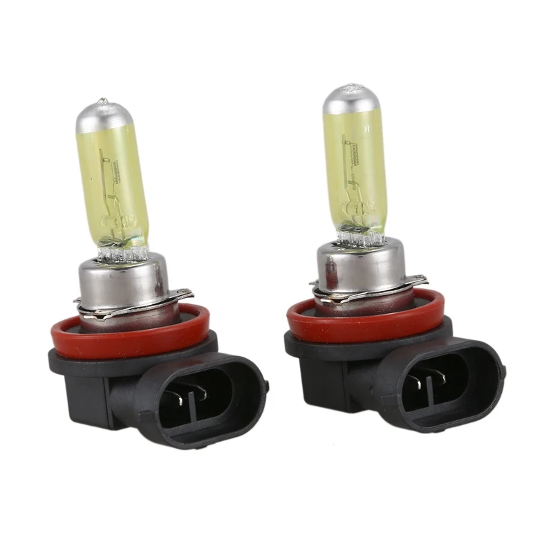 Промо-акция! 2x H11 55W 3000k золотисто-желтый ксеноновый HID галогенный светильник