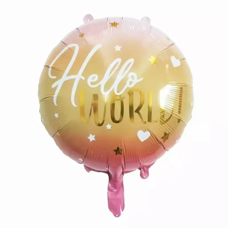 Круглый воздушный шар 22 дюйма в форме сердца персика шарики для свадебного