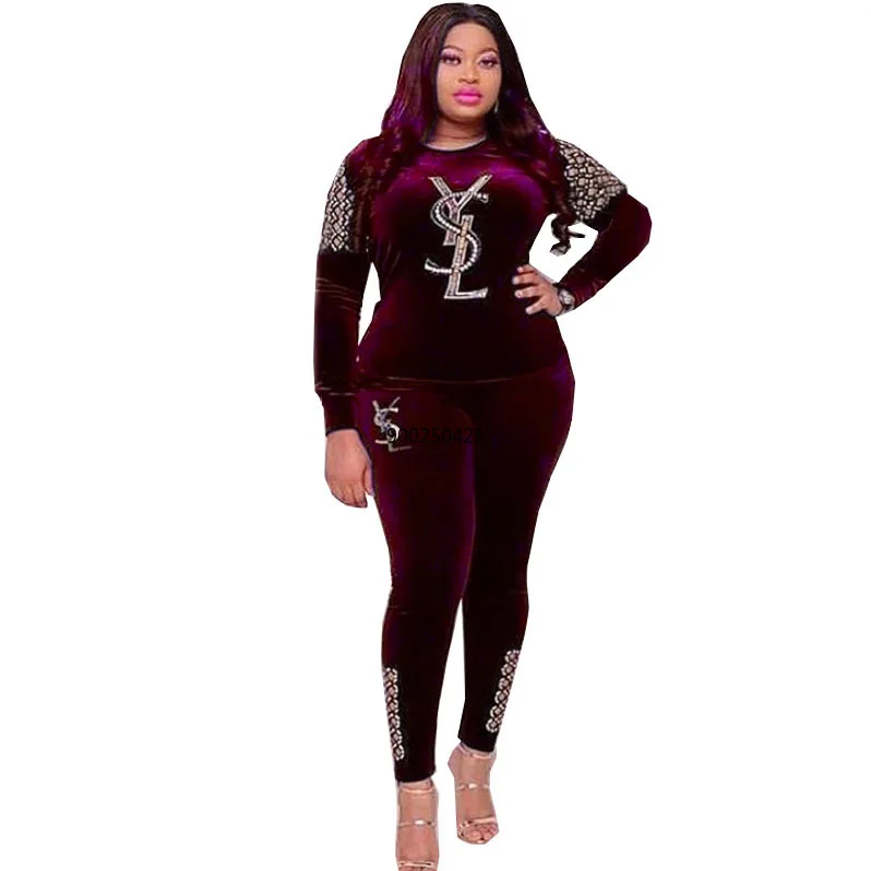 Бархатная африканская женская одежда осень/зима 2020 Африканская Одежда