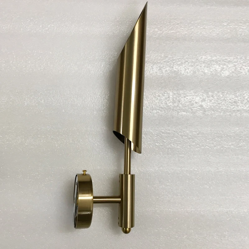 

2 pieces Modern LED wall sconce reflect light TV television background wall lamp up down bronze golden wall lamp LED for bedroom