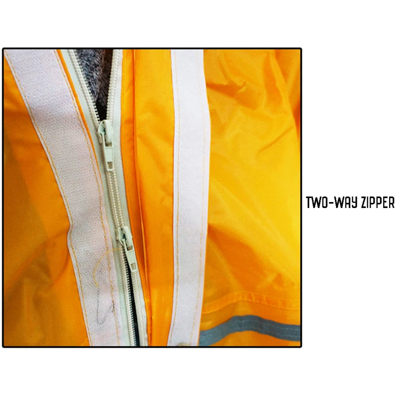 Модный черный и оранжевый мотоциклетный дождевик/комбинезон/Комбинезоны для