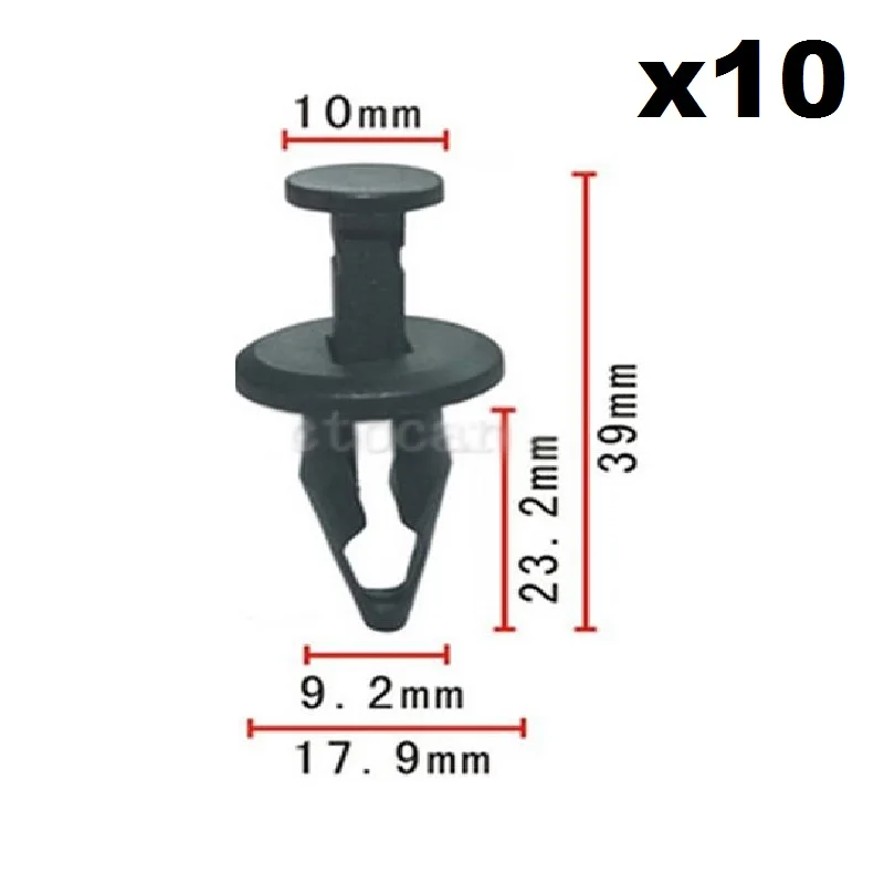 

10pcs Front Bumper Fascia Retainer Clip Fastener for FORGM 10157900 11517803,15993201