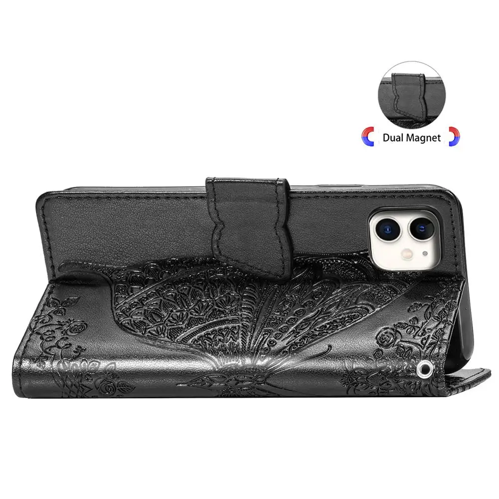 Чехол для телефона совместимый с iPhone 11 чехол кошелек дизайнерский кожаный