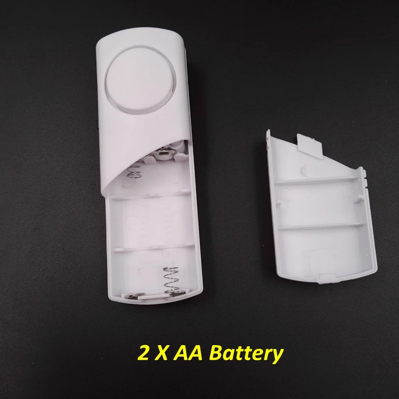 

3pcs Independent Wood Door Alarm Sensor Window Detector With 90Db Buzzer Burglar Security Alarm System AAA Battery