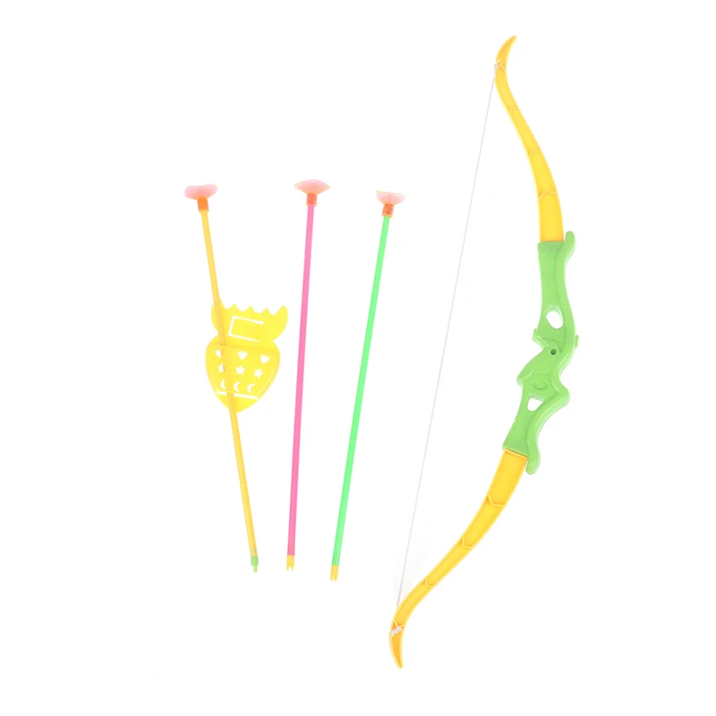 

1Set Kids Shooting Outdoor Sports Toy Bow Arrow Set Plastic Toys for Children Outdoor Funny Toys With Sucker Gifts Set Kids Toy