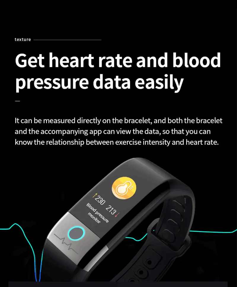 X1 Спортивные Bluetooth мужские смарт-браслет PPG+ ECG часы кровяное давление Пульс IP67 Водонепроницаемый фитнес-трекер Smartwatch