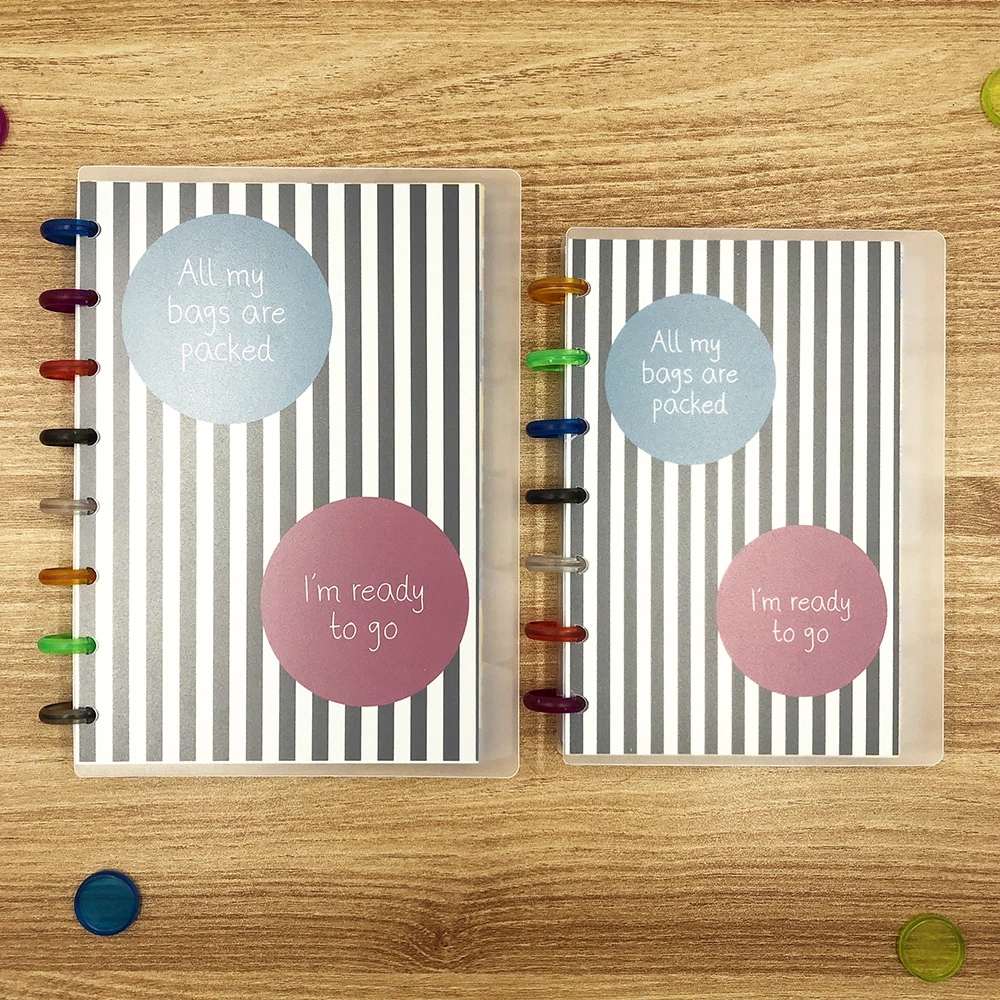 Кольцевой спиральный ноутбук Fromthenon A5B6 дневник системы Happy Planner журналы для