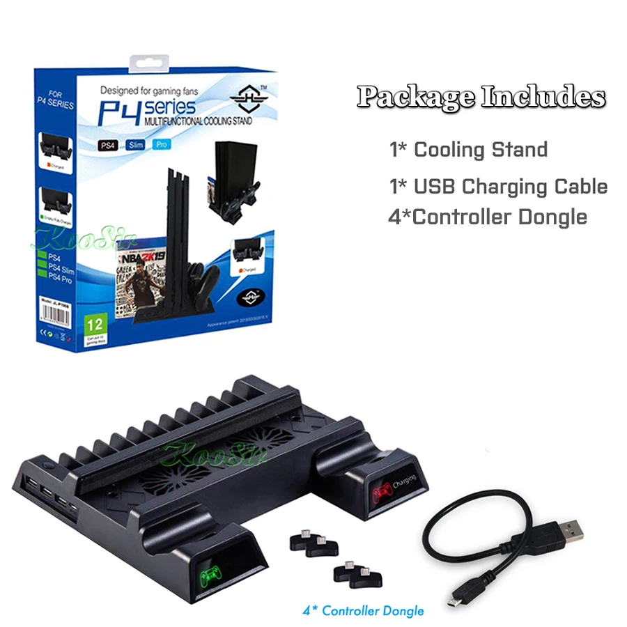 Подставка для контроллера PS4/PS4 Slim/PS4 Pro 3 в 1 | Электроника