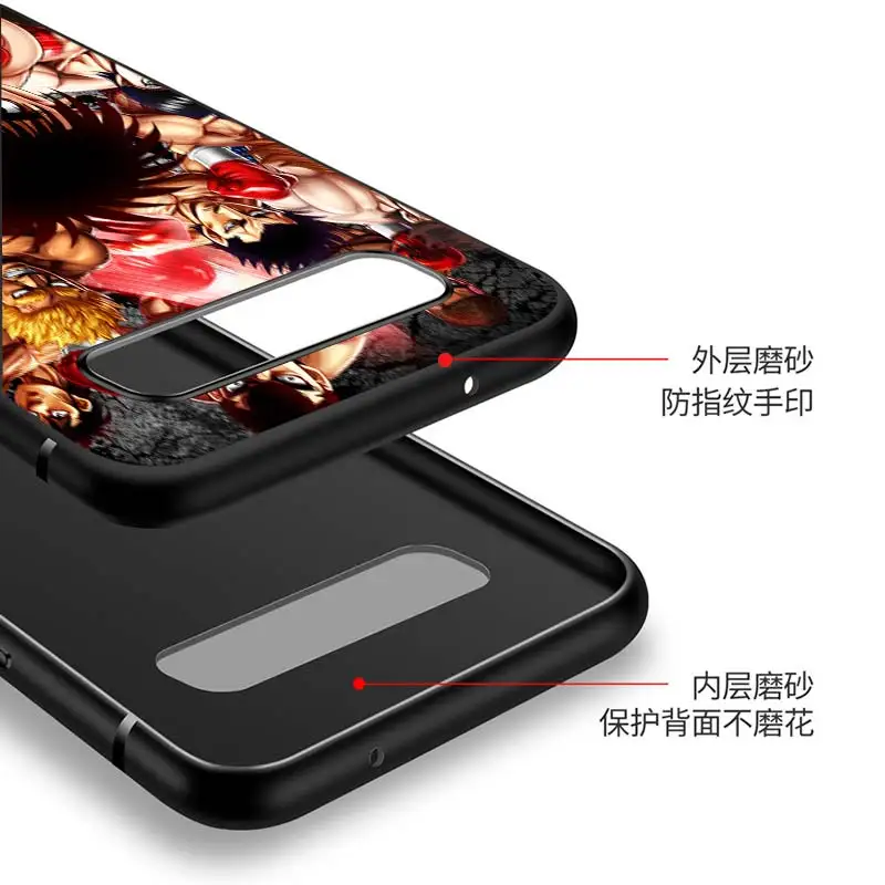 

Hajime no ippo Anime for Samsung Galaxy Note 20 S20 FE Lite Ultra 10 9 8 Pro S10E S10 5G S9 S8 S7 S6 Plus Black Phone Case
