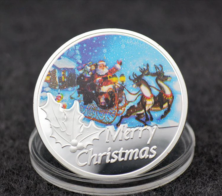 Santa Claus1 Oz. Нажмите на изображение для просмотра в полный размер 999 чистого серебра