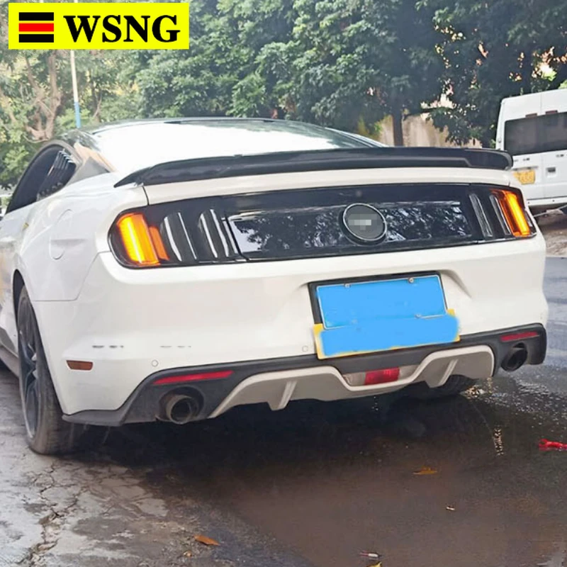 Спойлер для Mustang 2015 2018 Ford спойлер GT SCK из АБС пластика цветной задний крыла