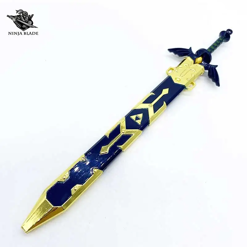 Металлическая НЕОБРАБОТАННАЯ мини-модель для геймеров Link Master Sword Breath of The Wild Hylian