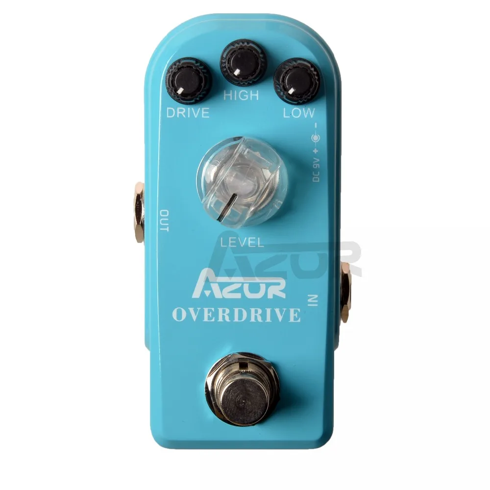AZOR AP-308 Overdrive мини-гитарный эффект педаль мини-педаль эффект аксессуары Overdrive гитарные педали аксессуары Гитара Новинка