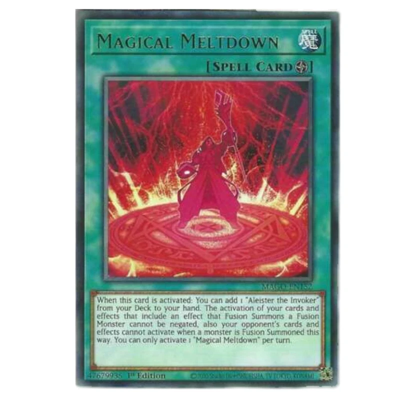 

Волшебная открытка Yu Gi Oh с изображением английской Золотой буквы R-EN152