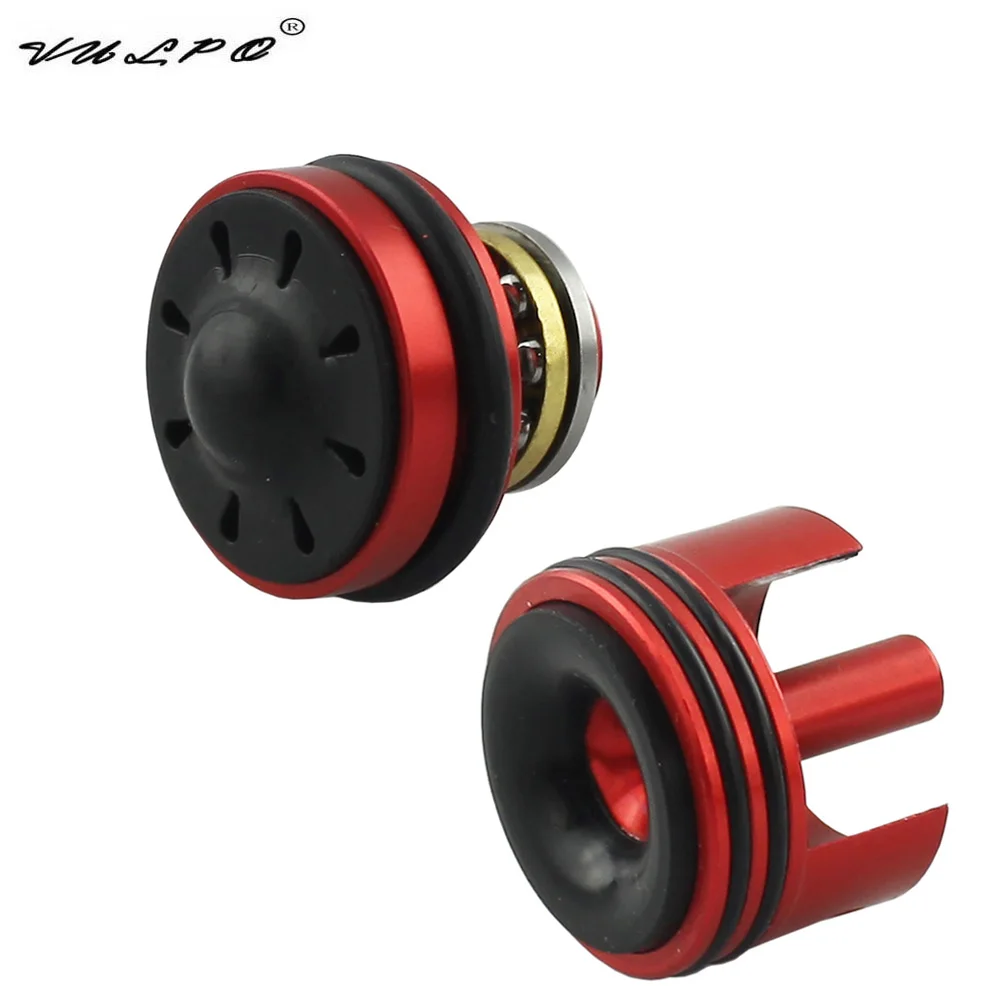 

VULPO Silent Bearing Piston Head Aluminum Cylinder Head Set For Airsoft AEG M4 M16 AK Gearbox