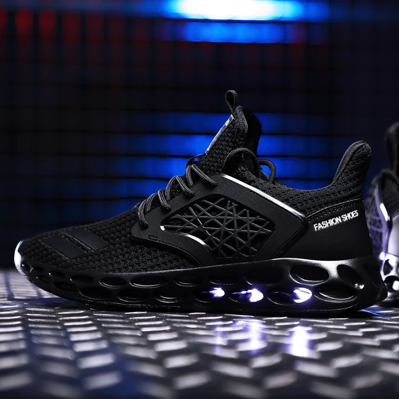 2019 осенние кроссовки мужские беговые корзины дышащая повседневная обувь плюс