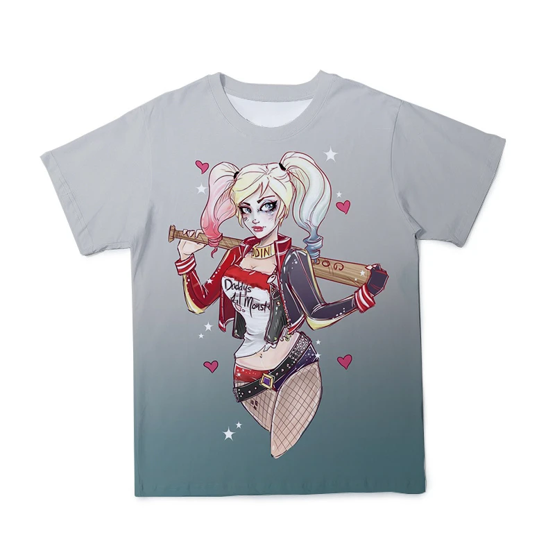 

2021 T Shirt For Men 3D T-shirt Summer Manga girl Printing Pattern Tshirt Anime Casual O-Neck Large Size Man Clothing 110-6XL