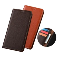 genuine leather magnetic wallet phone case card pocket holsters for umidigi a9 proumidigi a7 proumidigi a5 pro phone bag case