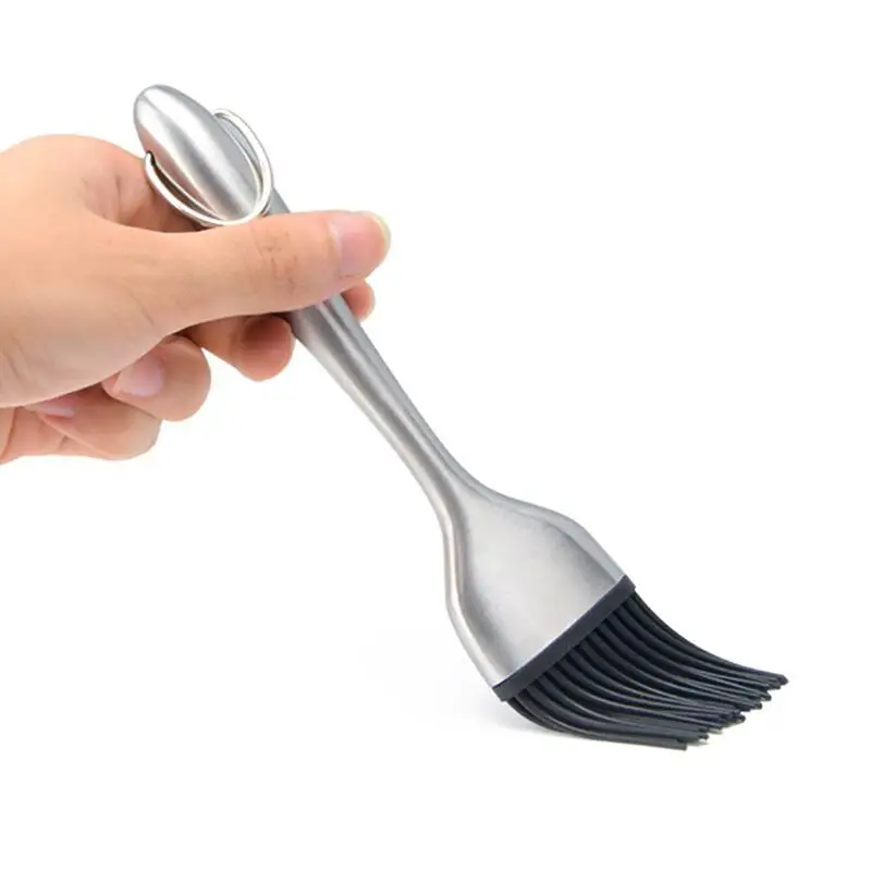

4PCS/Set Turkey Baster With Silicone Bulb Stainless Steel Syringe Needles Cleaning Brush BBQ Barbecue Seasoning Tool