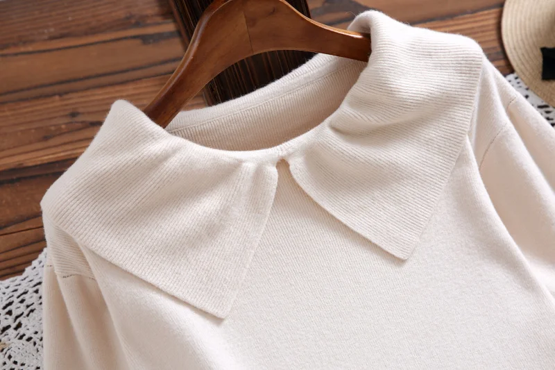 Абрикосовое зеленое трикотажное платье свитер осенняя и зимняя одежда женские