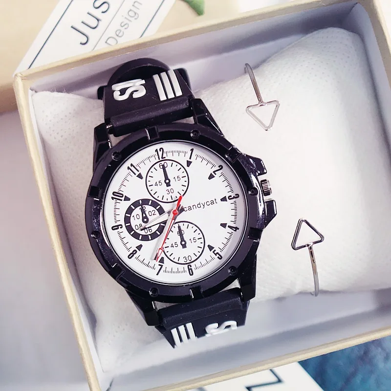 

2021 New Simple Style Male Student Clock Men Sports Watches Men Quartz Casual Fashion Wrist Night Light Couple Watch
