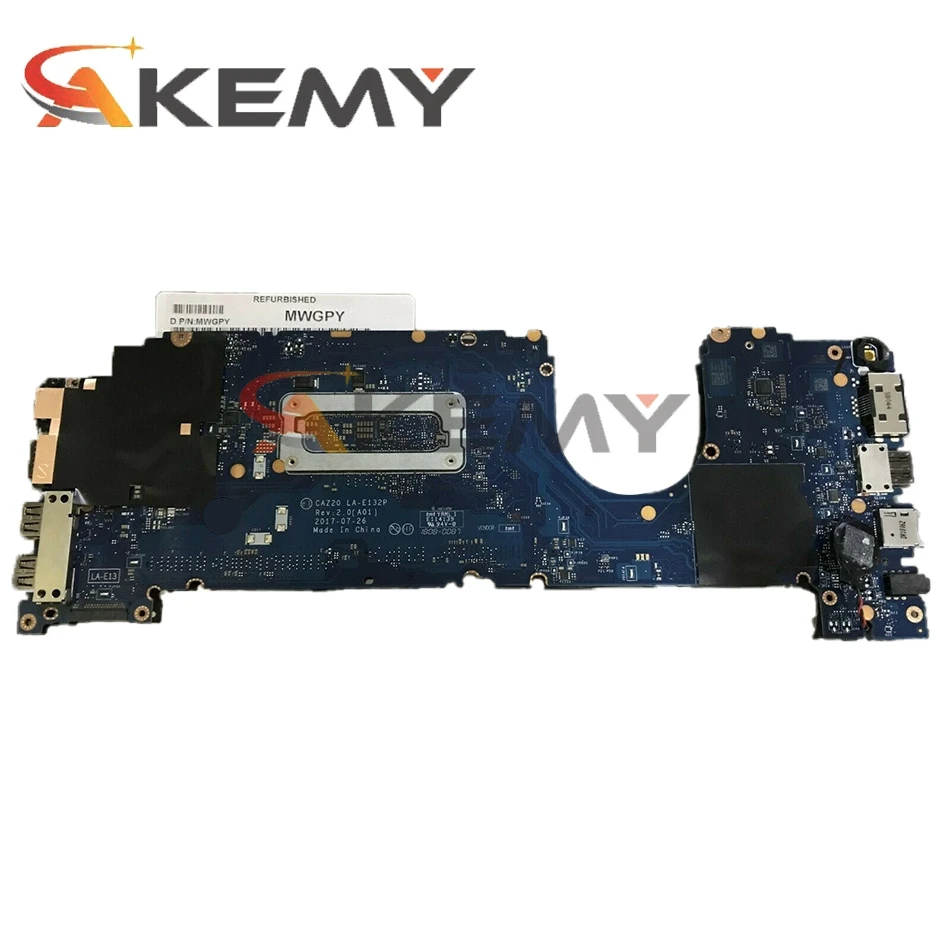 100% рабочая материнская плата dell latitude 7480 E7480 0MP2YX CN-0MP2YX CAZ20 | Компьютеры и офис