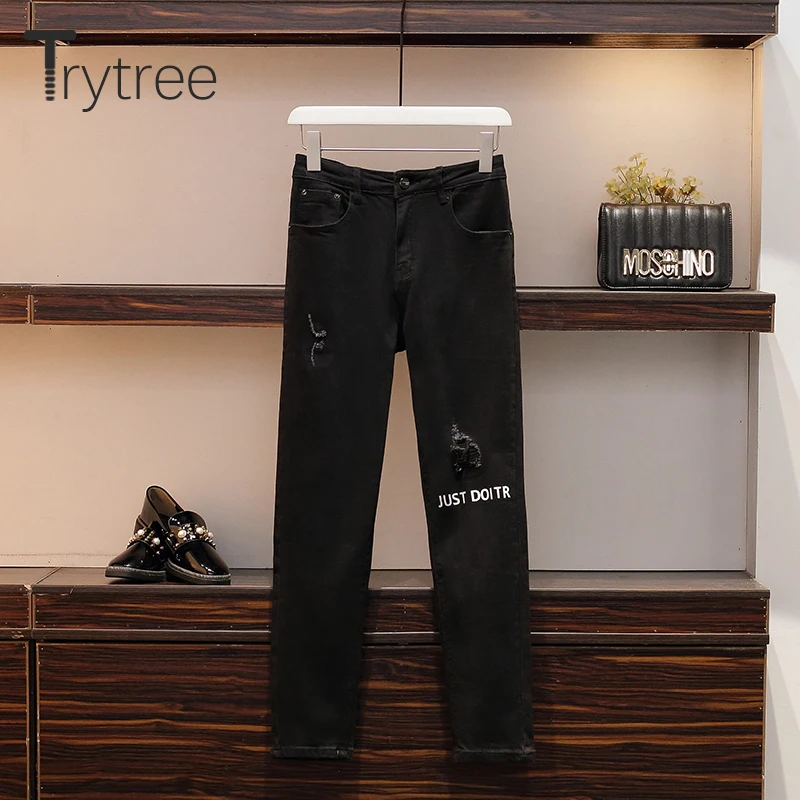 Весенний комплект из двух предметов Trytree 2020 повседневный лоскутный топ с