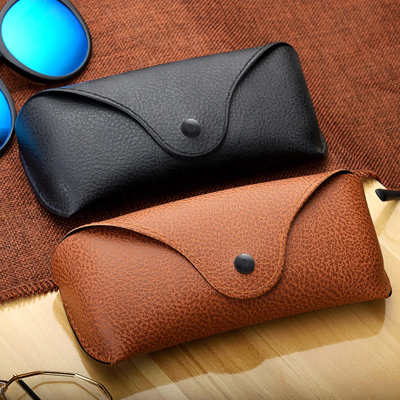 Мужской и женский портативный Чехол для очков с магнитной застежкой