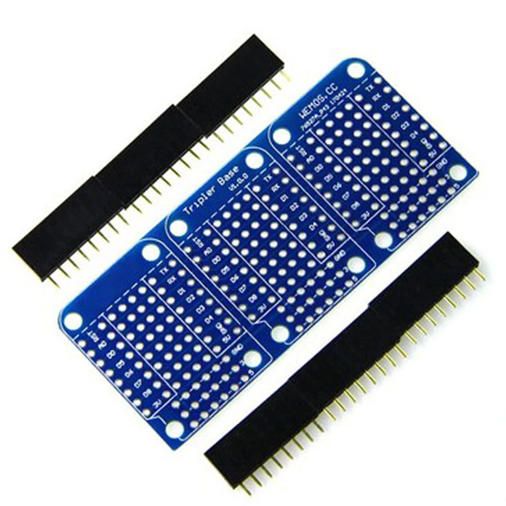 

Tripler Base V1.0.0 for LOLIN (WEMOS) D1 mini