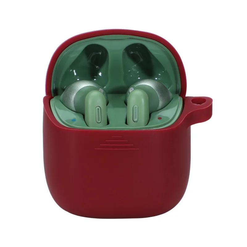 Силиконовый однотонный защитный чехол для JBL Tune 220TWS беспроводной Bluetooth гарнитуры