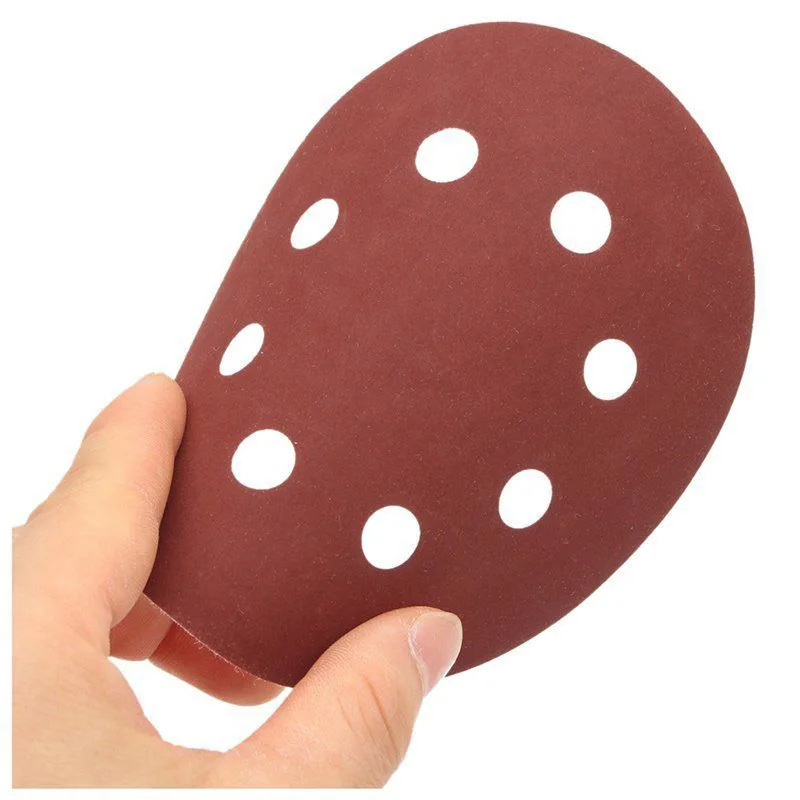 

25x 5 Inch Sanding Discs 125mm 8 Hole Sandpaper 800 1000 1200 1500 2000 Grit
