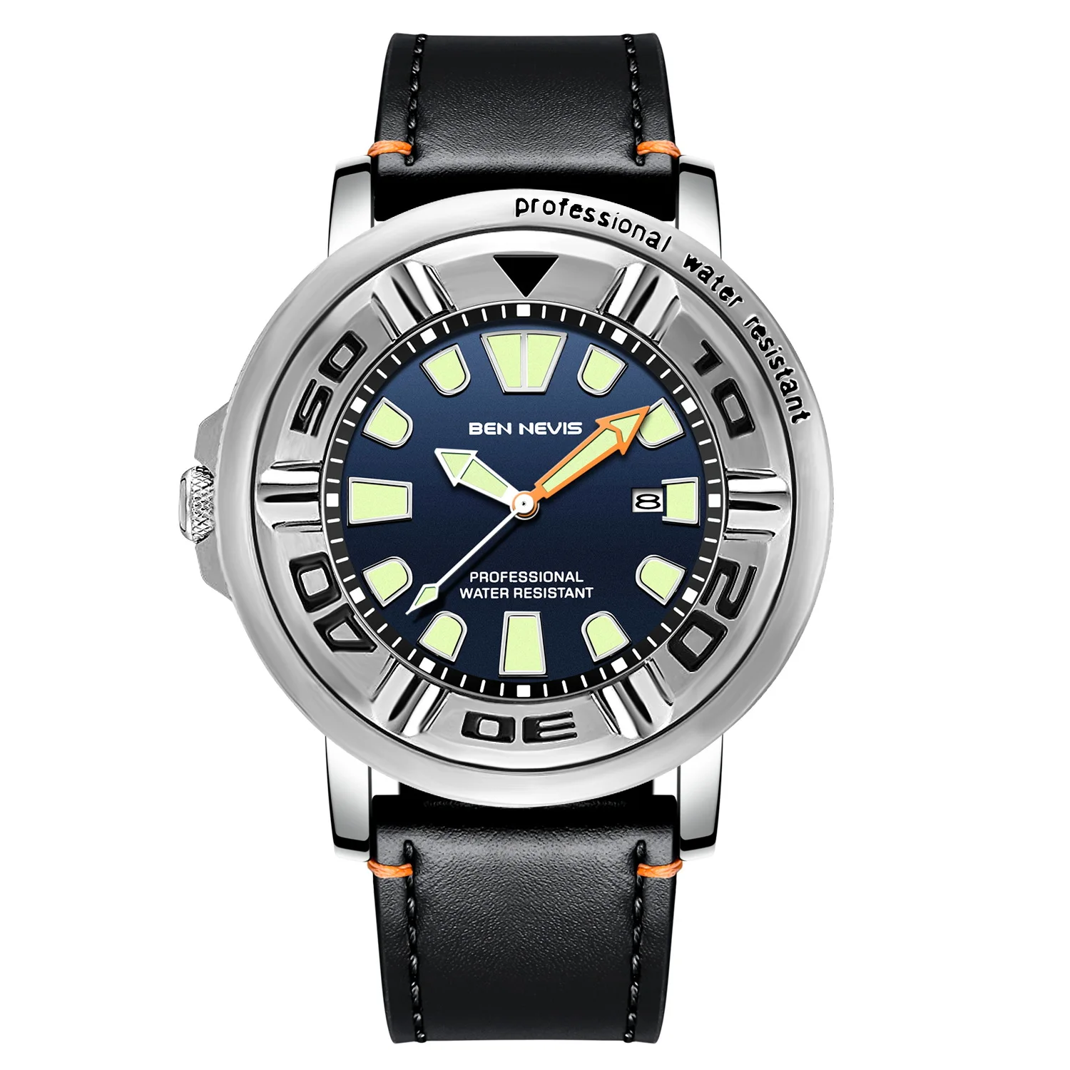 

Business men's quartz watch multi-function waterproof sports watch