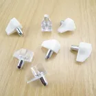 50 шт.! Опорные колышки для шкафа, шпильки, полки, Монтажная база для шкафа, разделитель, фиксированный держатель кронштейна для мебели