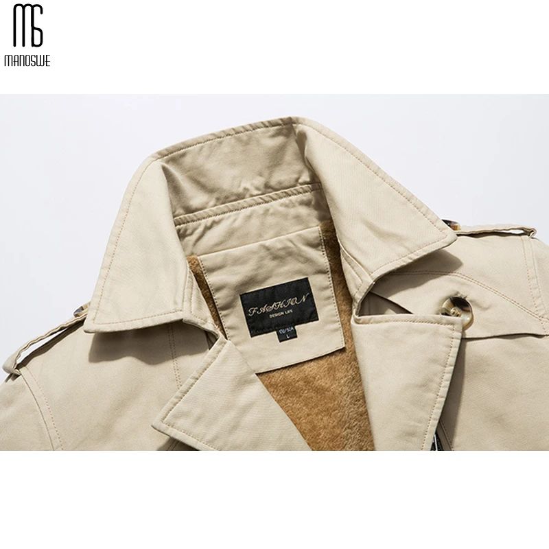 Модные мужские куртки Manoswe лидер продаж ветровка пальто повседневная осенне