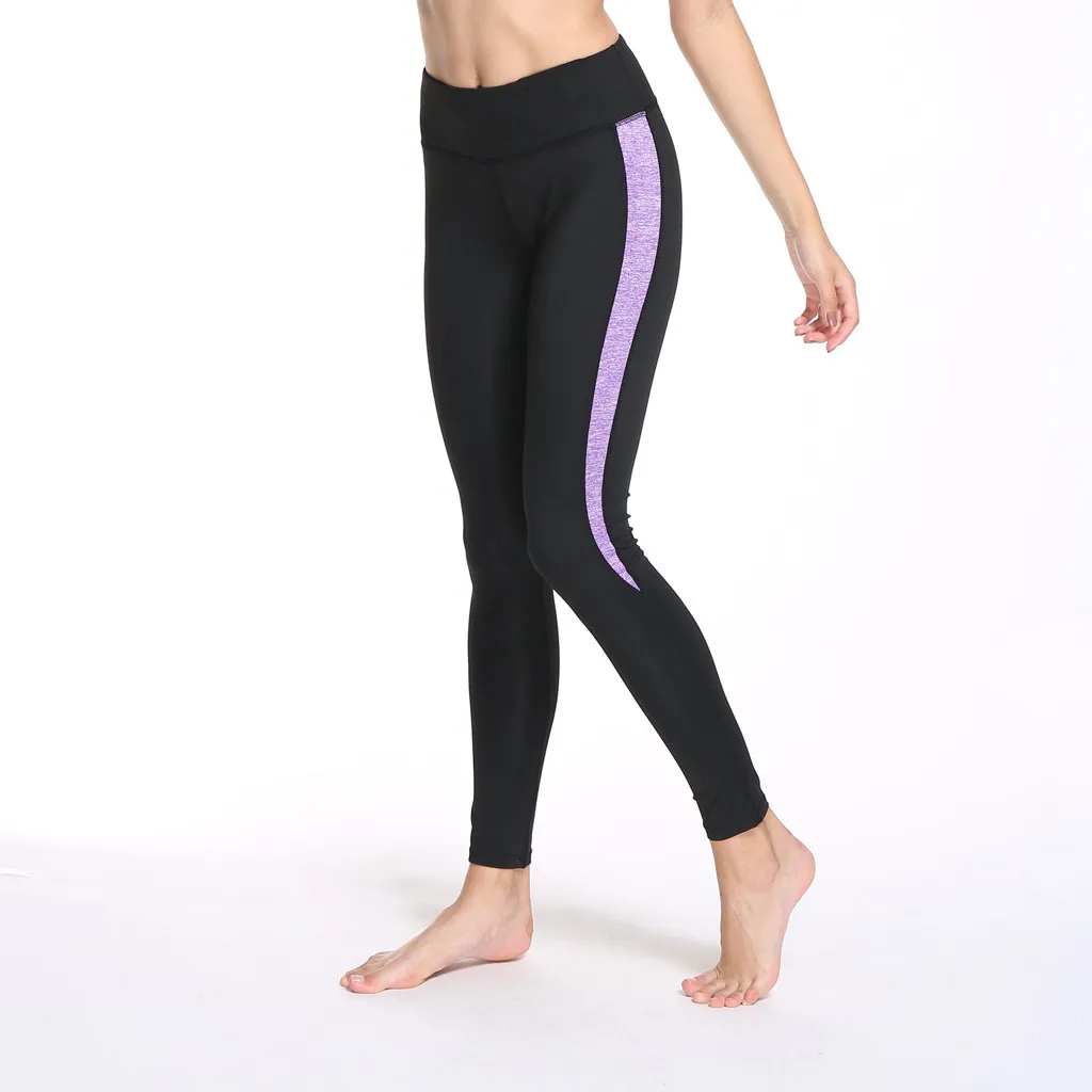 Бесшовные леггинсы с высокой талией женские эффектом пуш-ап обтягивающие штаны