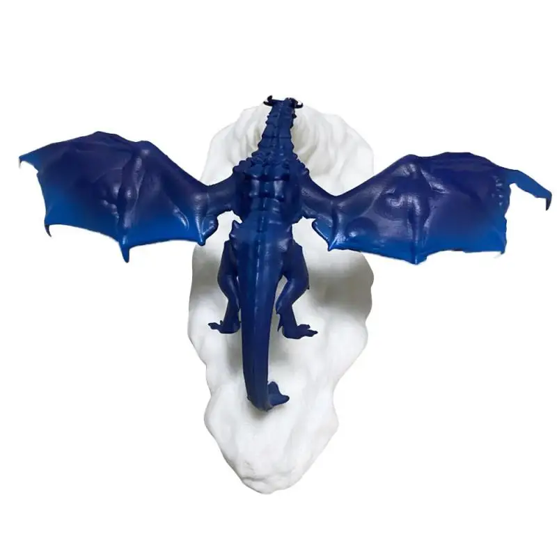 

USB Night Light 3D Printing Creative Night Light Flying Dragon Flame Light Cartoon Night Lamp Child Gift 2020 NEW