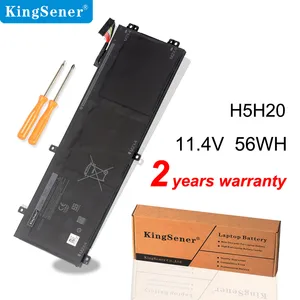 Аккумулятор Kingsener H5H20 для ноутбука DELL XPS 15 9560 9570 15-9560-D1845 Precision M5520 5530 62MJV M7R96 05041C 5D91C 11,4 V 56Wh