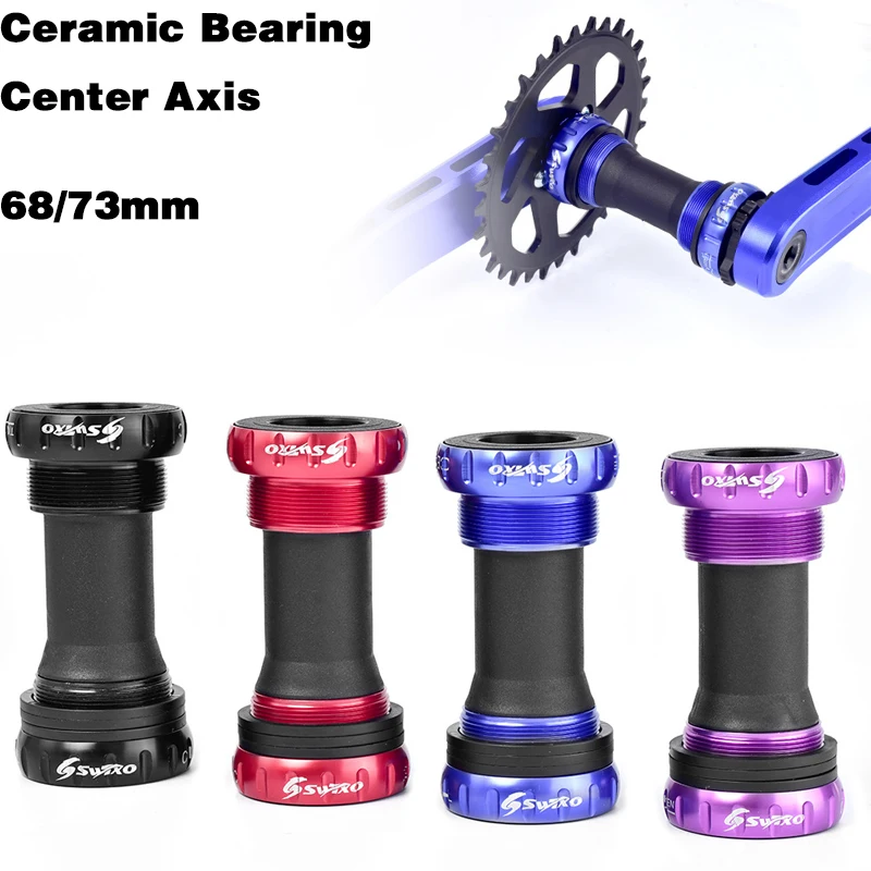 

Керамический подшипник SWTXO BB91 BB92, нижний кронштейн, герметичная резьба подшипника/вдавливаемая резьба, нижняя часть 68/73 мм, кривошипники для...