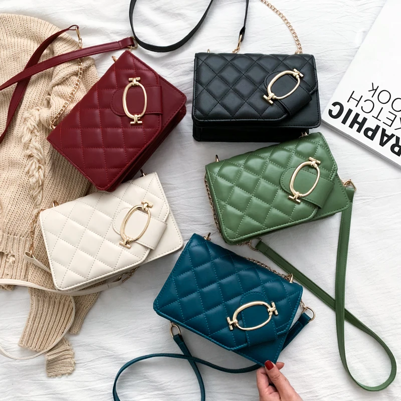 Брендовая женская сумка на плечо с регулируемым ремешком Дамский мессенджер