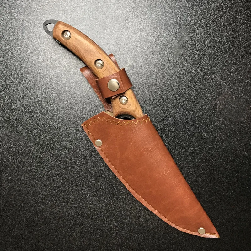 

Kitchen Knife High Carbon Stainless Steel Sharp Handmade Forged 6 Inch Viking Knife For Cutting Fish And Meat Accessories Tools