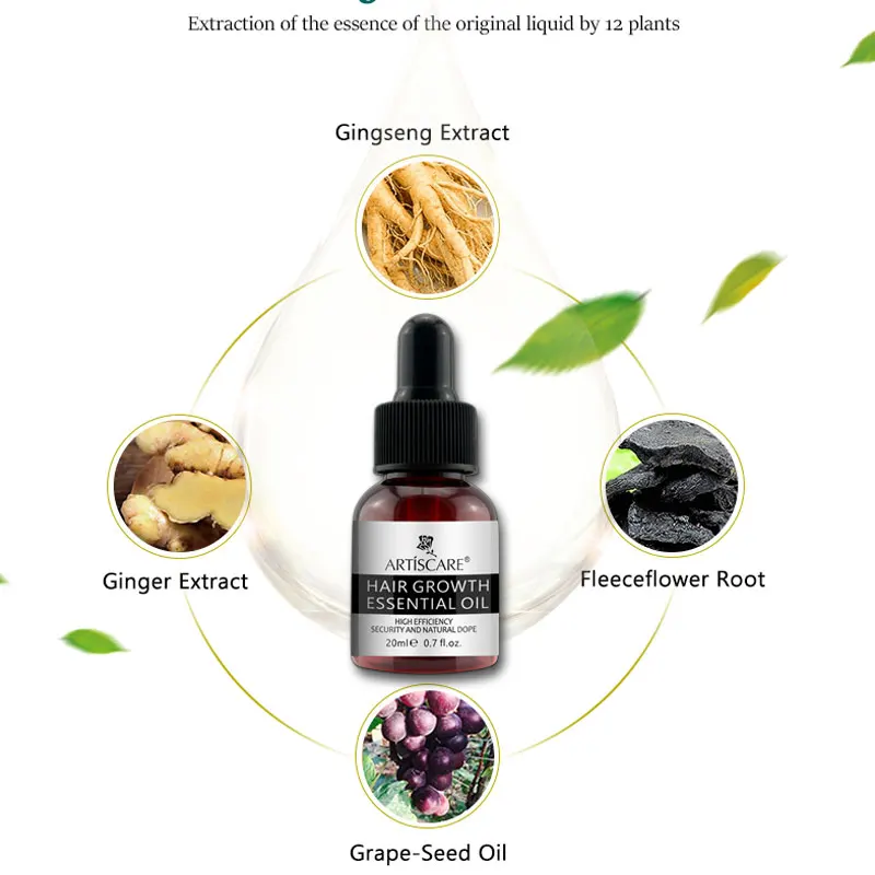 ARTISCAR эссенция для роста волос продукты эфирное масло жидкое лечение против