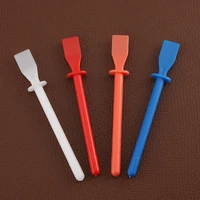 2pcs leather gluing tool diy handcraft glue application tools for leather pp practical handmade silicone glue paint tools