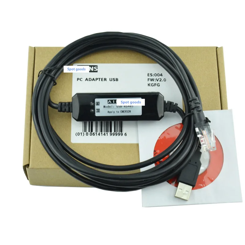 Подходит для Emerson inverter CT SK кабель отладки линия загрузки данных CT-USB-CABLE USB-RS485 |